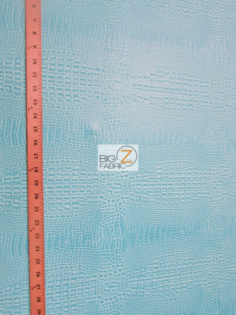 Chocolate Crocodile Marine Vinyl Fabric by the Yard