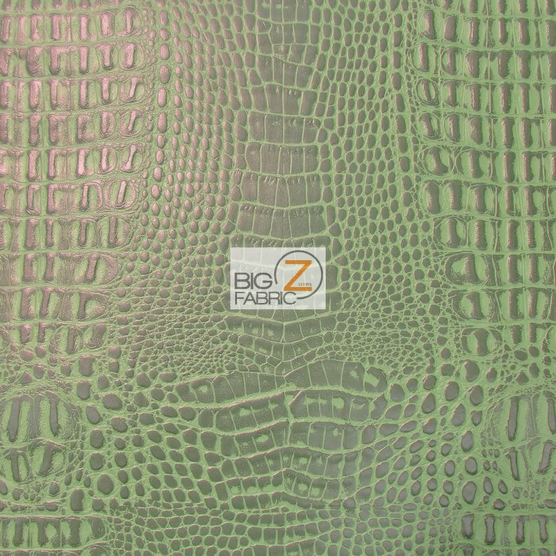 Aquaguard Crocodile Marine Vinyl Fabric Venom Green