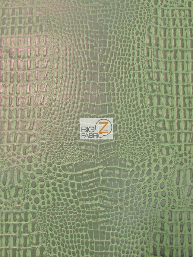 Aquaguard Crocodile Marine Vinyl Fabric Venom Green