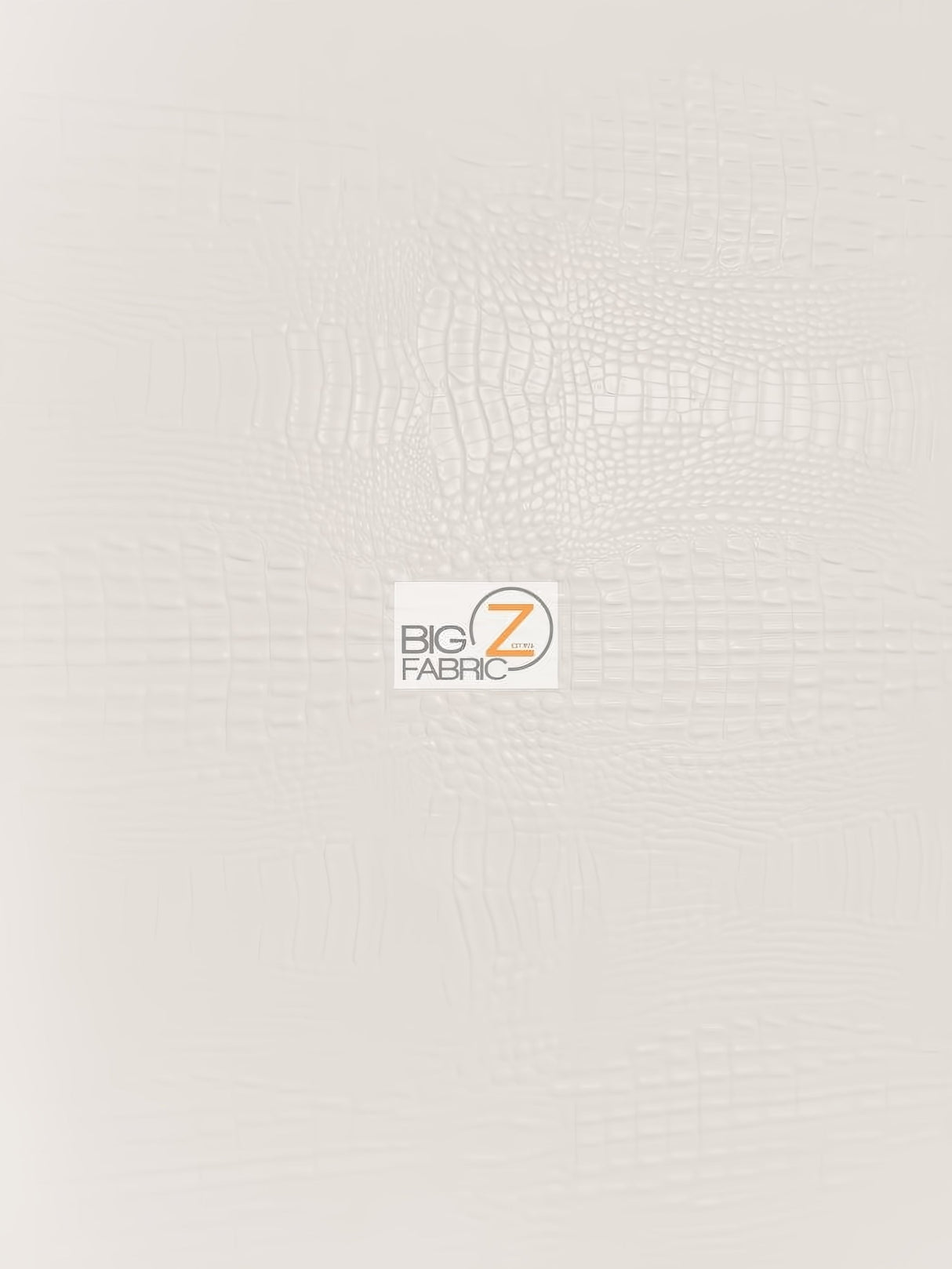 White Crocodile Marine Vinyl Fabric by the Yard
