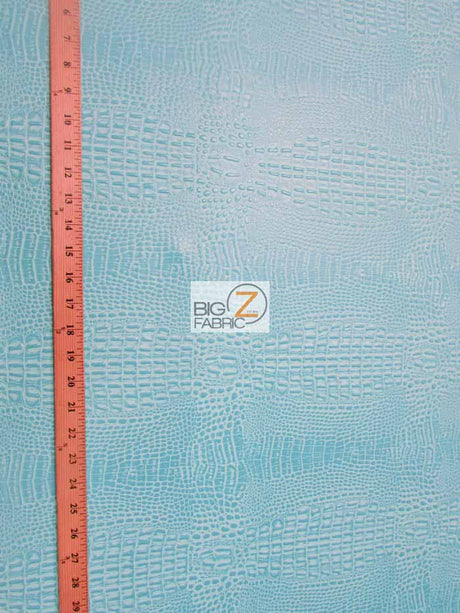 White Crocodile Marine Vinyl Fabric by the Yard