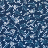 Swim Knit Nylon Spandex A Honu World Blue