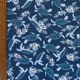 Swim Knit Nylon Spandex A Honu World Blue