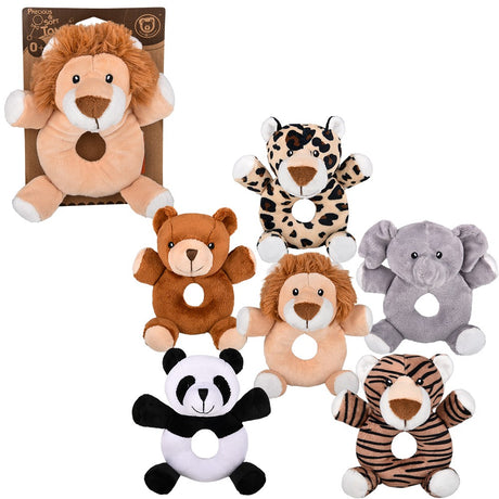 Plush Infant Rattles 5.5"
