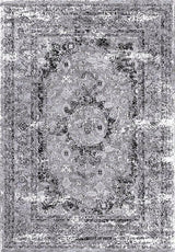 Luxuriously Durable Plush Vintage Inspired Boho Area Rug Polypropylene Fabric - Monochromatic, 1" High Pile, 2' X 3' (1 Piece)
