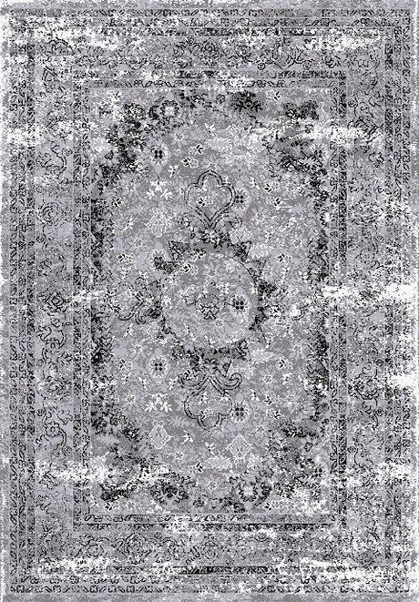 Luxuriously Durable Plush Vintage Inspired Boho Area Rug Polypropylene Fabric - Monochromatic, 1" High Pile, 2' X 3' (1 Piece)