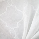 Aladdin Embroidered Sheer Polyester Fabric - Moorish Metallic Embroidery, 118" Width (1 Yard)