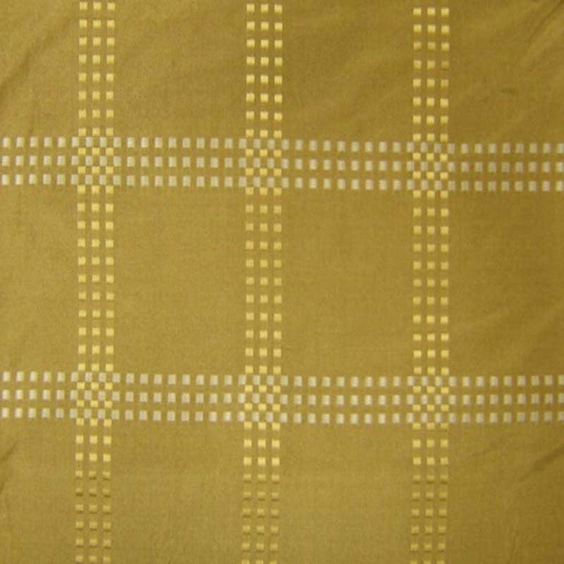 Alana Silk Fabric - Dotted Square Pattern, 54" Width (1 Yard)