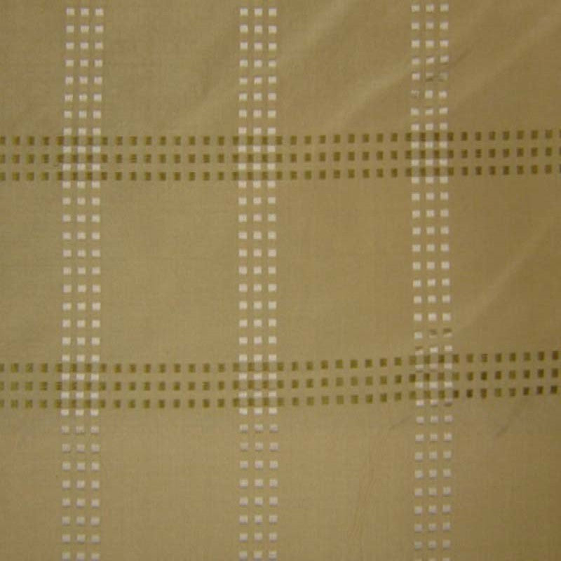 Alana Silk Fabric - Dotted Square Pattern, 54" Width (1 Yard)