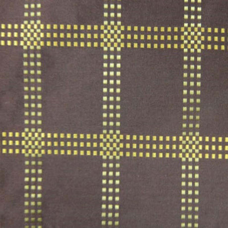 Alana Silk Fabric - Dotted Square Pattern, 54" Width (1 Yard)
