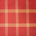 Alana Silk Fabric - Dotted Square Pattern, 54" Width (1 Yard)