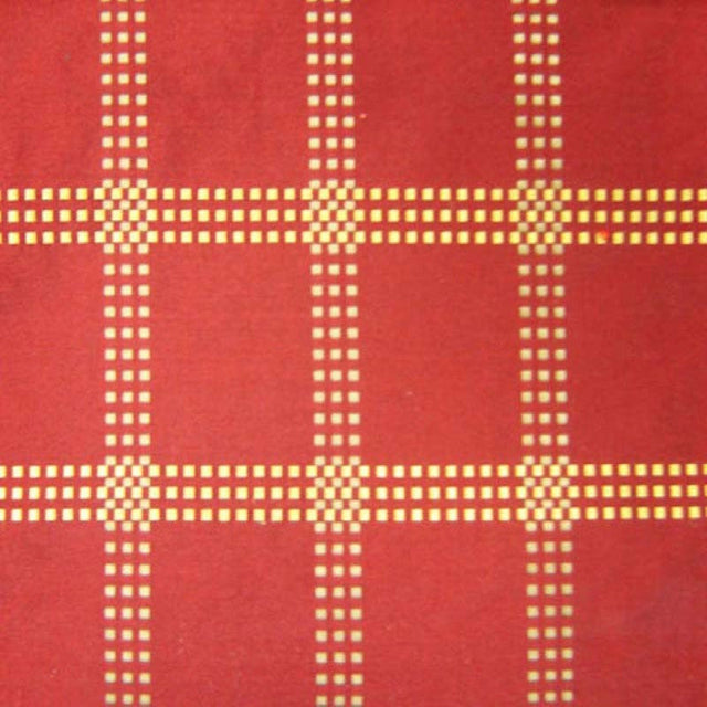 Alana Silk Fabric - Dotted Square Pattern, 54" Width (1 Yard)