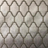 Alaya Geometric Cut Velvet Fabric - Moorish Design, 55" Width (1 Yard)