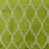 Alaya Geometric Cut Velvet Fabric - Moorish Design, 55" Width (1 Yard)