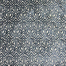 Alexandra Tribal Cut Velvet Fabric - White Tribal Pattern, 55" Width (1 Yard)