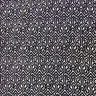 Alexandra Tribal Cut Velvet Fabric - White Tribal Pattern, 55" Width (1 Yard)