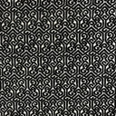 Alexandra Tribal Cut Velvet Fabric - White Tribal Pattern, 55" Width (1 Yard)
