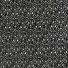Alexandra Tribal Cut Velvet Fabric - White Tribal Pattern, 55" Width (1 Yard)