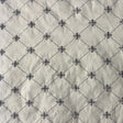Alicia Silk Fabric - Diamond Floral Velvet, 54" Width (1 Yard)
