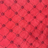 Alicia Silk Fabric - Diamond Floral Velvet, 54" Width (1 Yard)
