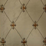 Alicia Silk Fabric - Diamond Floral Velvet, 54" Width (1 Yard)