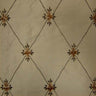 Alicia Silk Fabric - Diamond Floral Velvet, 54" Width (1 Yard)