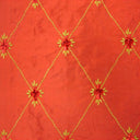 Alicia Silk Fabric - Diamond Floral Velvet, 54" Width (1 Yard)