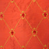 Alicia Silk Fabric - Diamond Floral Velvet, 54" Width (1 Yard)