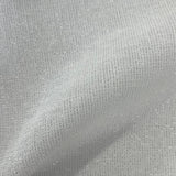 Alita Metallic Sheer Polyester Fabric - Silver, Gold, 110" Width (1 Yard)