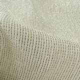 Alita Metallic Sheer Polyester Fabric - Silver, Gold, 110" Width (1 Yard)