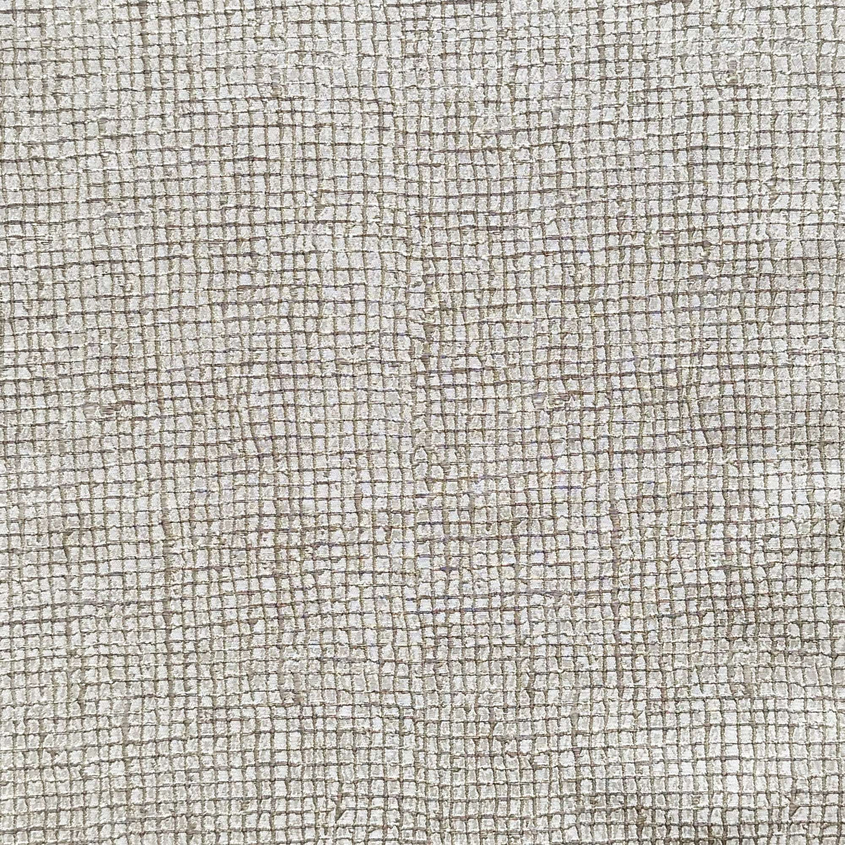 Alza Textured Faux Silk Fabric - Silver, Champagne, Gold, Jacquard, 55" Width (1 Yard)