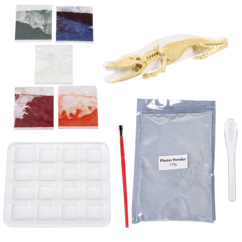Crocodile Dig Figure Augmented Reality Craft Set