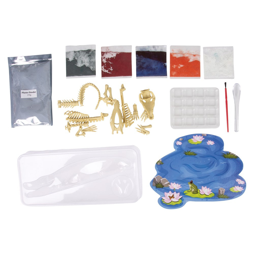 Crocodile Dig Figure Augmented Reality Craft Set
