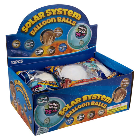 Solar System Balloon Ball 12ct (1 DSP)