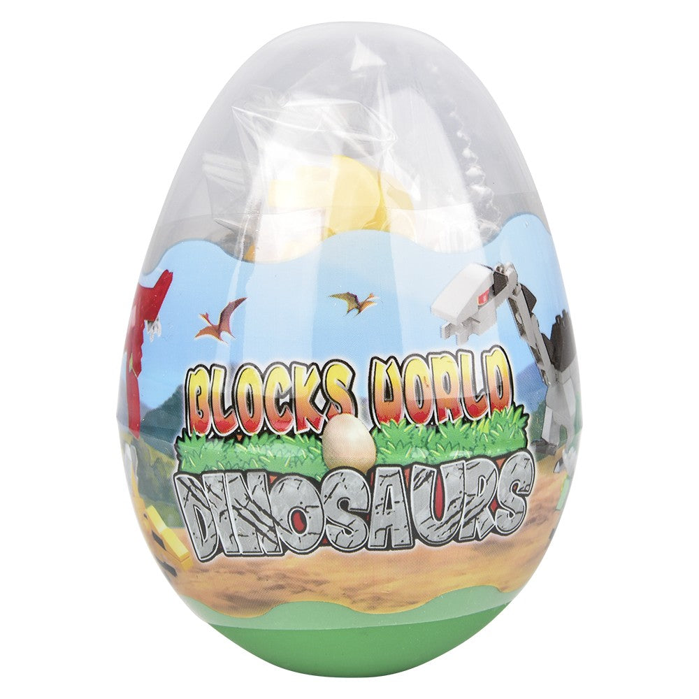Dinosaur Building Blocks Egg (1 UNT)