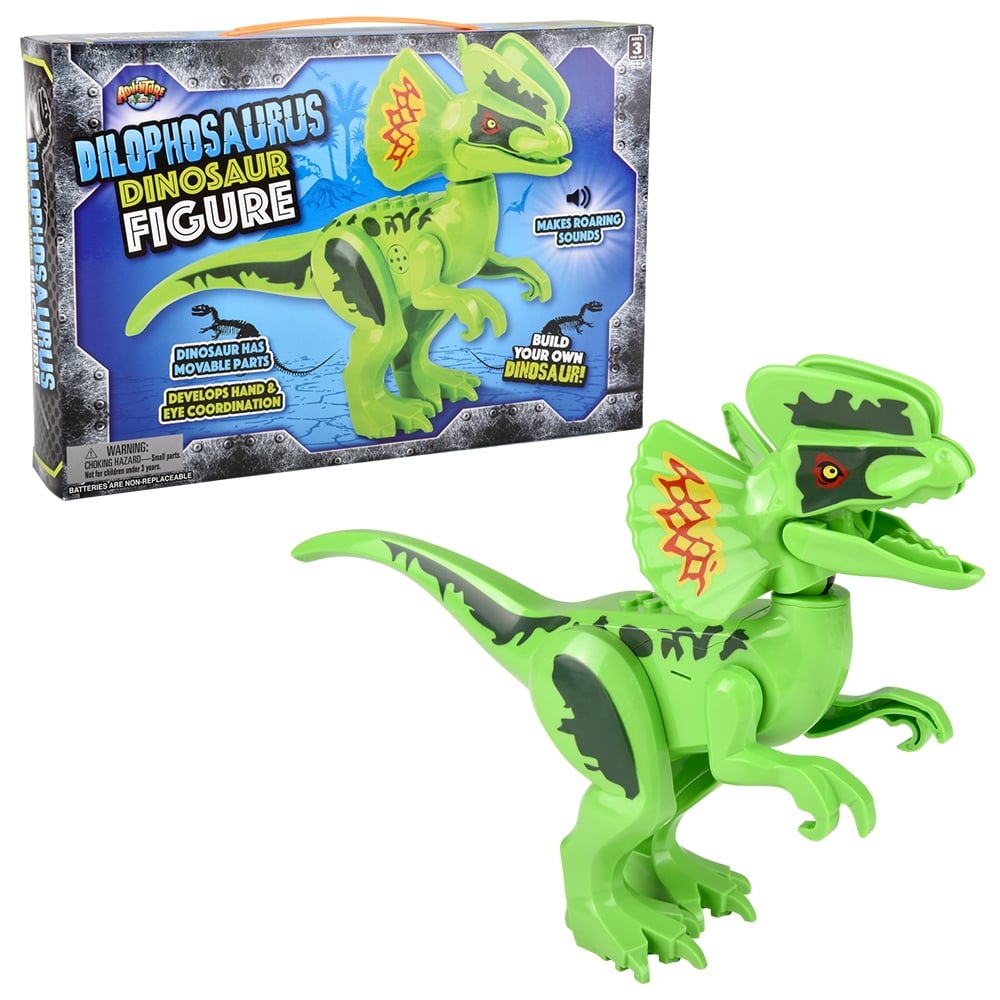 Roaring Dinosaur Block Figure