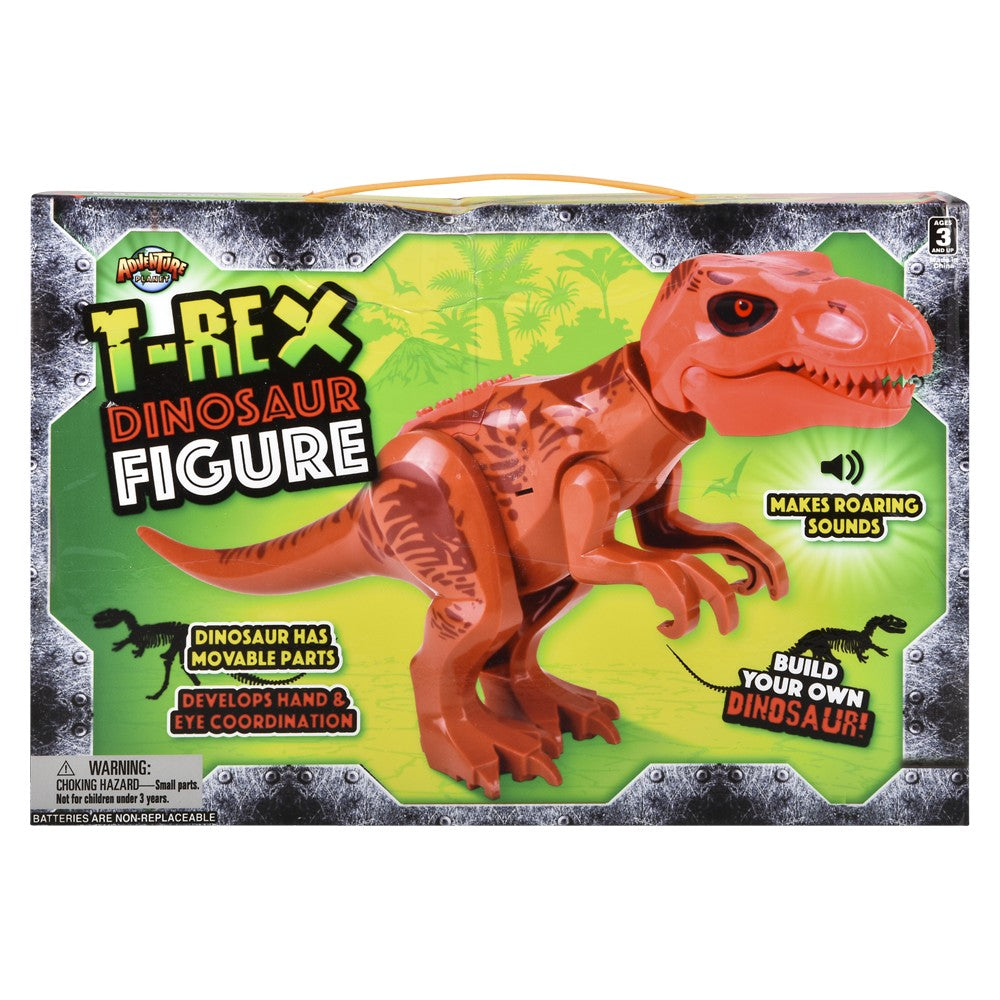 T-Rex Dinosaur Roaring Block Figure