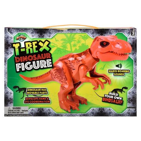 T-Rex Dinosaur Roaring Block Figure