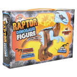 Velociraptor Roaring Dinosaur Block Figure