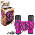 Binoculars Pink Zebra Print