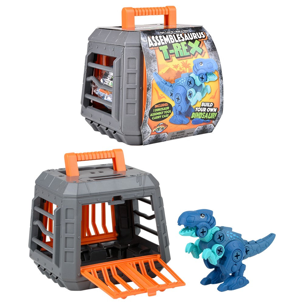 Dinosaur Build Kit T-Rex And Enclosure (1 PC)