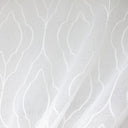 Ambra Polyester Fabric - Geometric Embroidered Sheer, 116" Width (1 Yard)