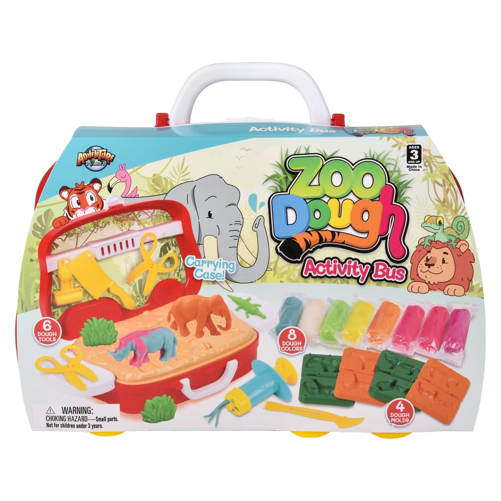 Creative Dough Zoo Mobile Playset