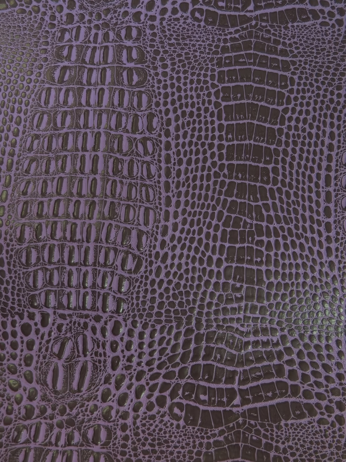 Passion Purple Crocodile Marine Vinyl Fabric