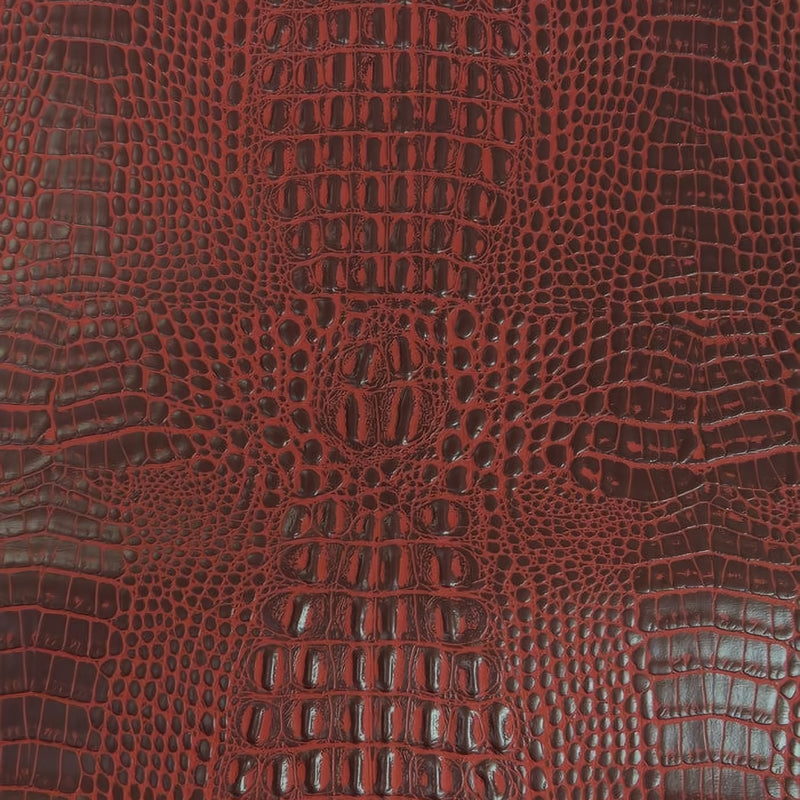 Deadpool Red AquaGuard Crocodile Marine Vinyl Fabric