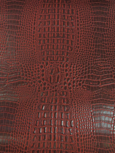 Deadpool Red AquaGuard Crocodile Marine Vinyl Fabric
