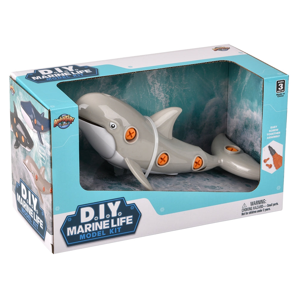 DIY Assembly Dolphin Figurine 9.75"
