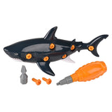 DIY Assembly Shark Figurine 9.75"