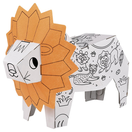 Lion Doodle Construct Set