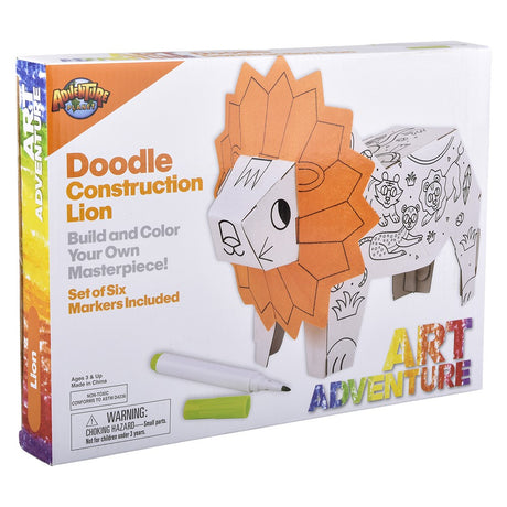 Lion Doodle Construct Set